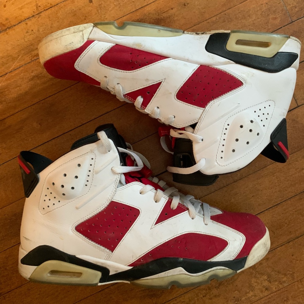 Jordan 6 “Carmine” Retros 2014 edition size 13